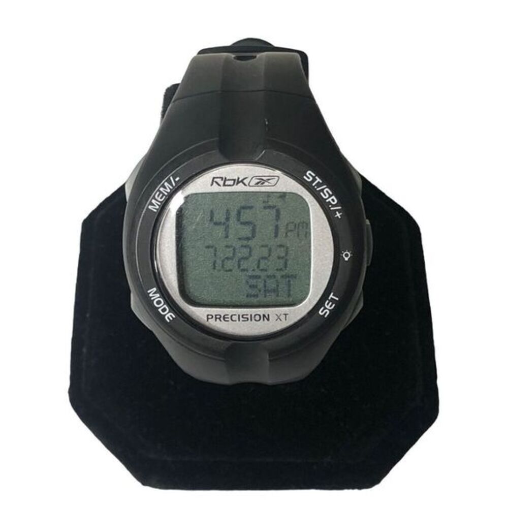 Reebok Precision XT Digital Sports Watch Alarm‎ Chronograph Black